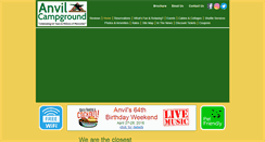 Desktop Screenshot of anvilcampground.com